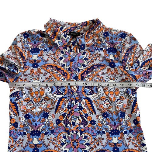Vestido camisero Talbots botón media tapeta vestido cachemir real para mujer talla pequeña” - Imagen 7 de 14
