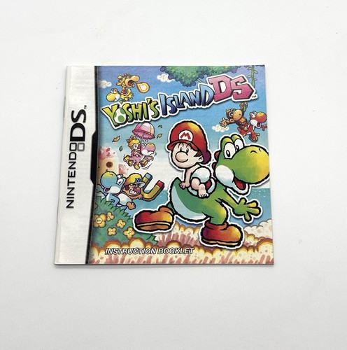 Yoshi's Island Nintendo DS Gameboy Instruction Manual Only 