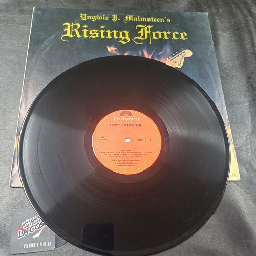 Yngwie J. Malmsteen* ‎– Rising Force- Heavy Metal, Venezuela, 1985 (EX) - Picture 8 of 9