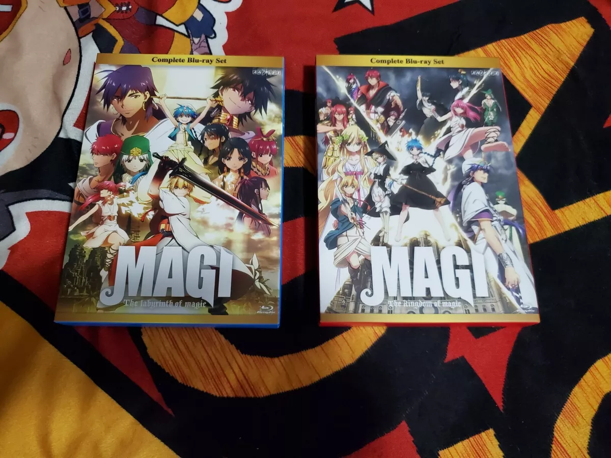 Magi: Labyrinth of Magic and Kingdom of Magic (Blu-ray, Aniplex of America)