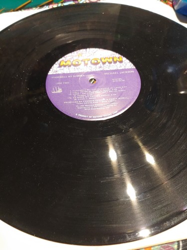 MICHAEL JACKSON Farewell My Summer Love MOTOWN LP. No Poster NM/NM - Picture 6 of 6