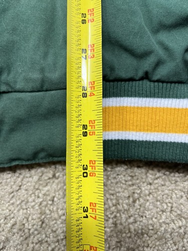 Vintage Green Bay Packers NFL 4x Super Bowl Champs Varsity Jacket (XXL) - Bild 10 von 11