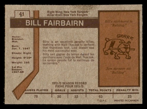 1973-74 OPC #1-264 NrMt or better DARK BACKS ONLY Complete Your Set Pick Virtus - Picture 91 of 325