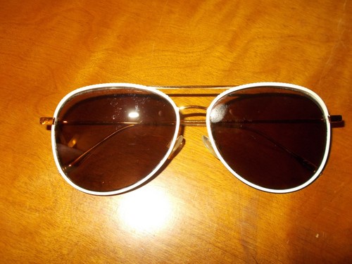 Jimmy Choo RETO/S ONR White Gold Frame Brown Polarized Lenses Sunglasses - Picture 9 of 12