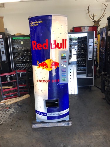 red bull soda machine