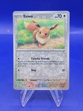 eevee 133/165 REVERSE Holo  ENGLISH NM/M Pokémon - 151