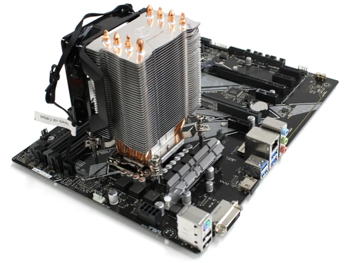 ASUS PRIME Z370-A Motherboard with i7 8700K and Coolermaster Tower Cooler