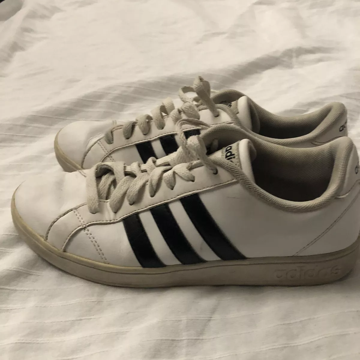 Adidas cloudfoam shop leather