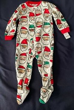Carter's Santa Footed Sleeper size 2T - NWT