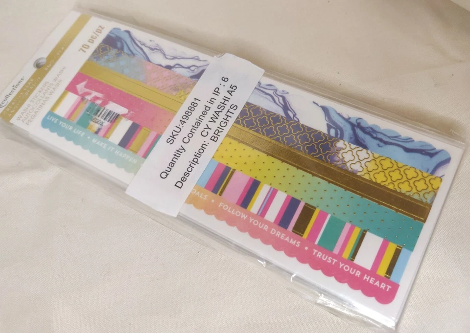 Recollections BRIGHTS 420 pieces Washi Stickers~ NEW!  - Image 2 of 4