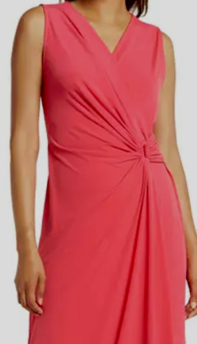 Tommy Bahama Clara Wrap Front Dress Amaranth S NWT $178 - Picture 3 of 5