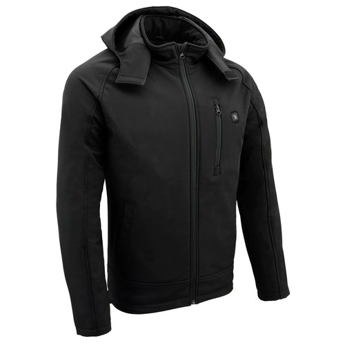 Nexgen Heat Herren Soft Shell beheizte Jacke mit abnehmbarer Kapuze *NXM1767 - Bild 15 von 21