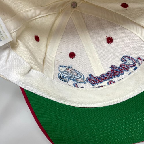 Gorra de Colección Colorado Avalanche Para Hombres Script Snapback Russell Athletic Años 90 NHL - Imagen 15 de 16