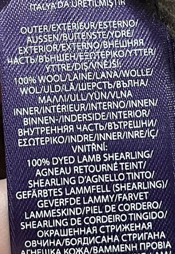 Ralph Lauren Purple Label Collection Runway Lammfell Pelz Lederjacke Mantel 8 - Bild 6 von 6