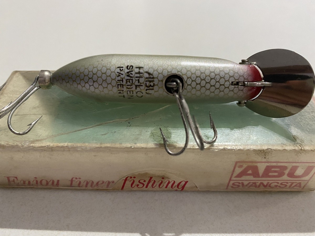 Leurres Ancien Abu Garcia Hi-Lo Minnow 20gr - Couleur Or/jaune, Occasion