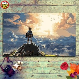 Atem Des Wilden Malen Nach Zahlen Kit Fur Erwachsene Kinder Geschenk Legend Of Zelda Ebay