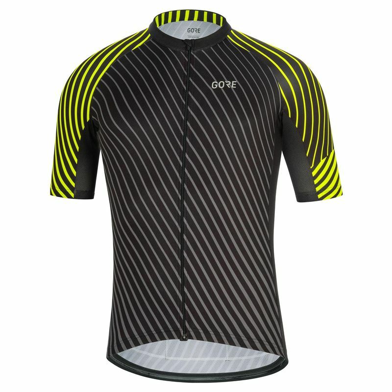 Maillot manga corta Gore Wear C3 D 2019 black Fluor Maillot manga corta Gore Wear C3 D 2019 black Fluor