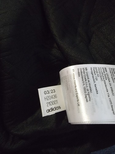 Pullover Adidas DWR 1/4 Cremallera Negro Para Hombre Mediano HZ0436 50º Anual Pro AM  - Imagen 4 de 6