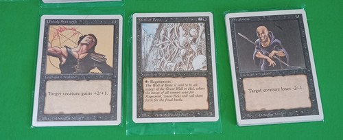 MTG Revised/3D Black Cards "U Pick" - Picture 12 of 13