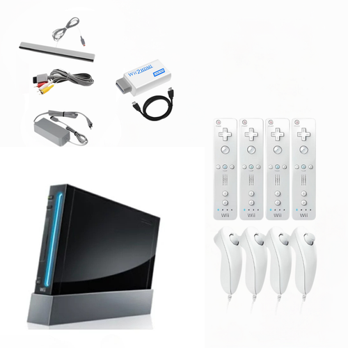 Nintendo Wii Console HDMI + Pick 1-4 Remotes wii Sports, etc Japanese version - Picture 29 of 40