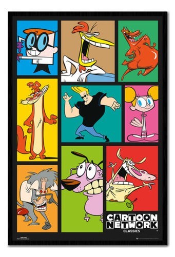 Enmarcado Cartoon Network Clásico Póster de Personajes Nuevo Enmarcado Cartoon Network Clásico Póster Póster Póster de Personajes Nuevo 4482b6
