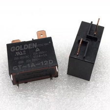 5PCS For GOLDEN RELAY 12V 25A 4Pins New GT-1A-12D