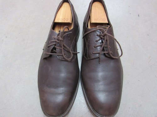Mens Shoes - Mephisto Goodyear Welt Oxfords - Brown Size 9.5 Very Good Condition - Picture 2 of 5