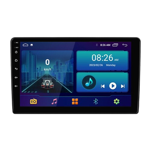 10.1 "Dual 2 Din Car Radio Android 13 GPS WIFI BT Carplay Touch Screen Navigator - Bild 12 von 15
