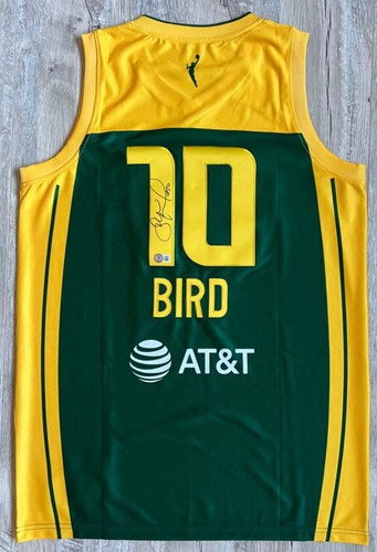 THE GOAT Sue Bird Autographed Signed SEATTLE STORM WNBA Jersey Beckett BAS COA