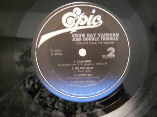 Stevie Ray Vaughan & Double Trouble Couldn't Stand the Weather 1984 Vinyl Album - Picture 6 of 7