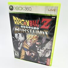 Dragon Ball Z: Burst Limit (Microsoft Xbox 360, 2008) No Manual! Tested & Works!