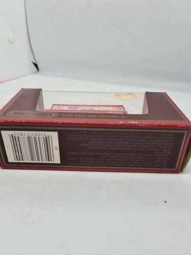 MATCHBOX Y-23 1922 AEC OMNIBUS RAC MODELS OF YESTERYEAR SCALE 1:72 New Vintage - Picture 7 of 7