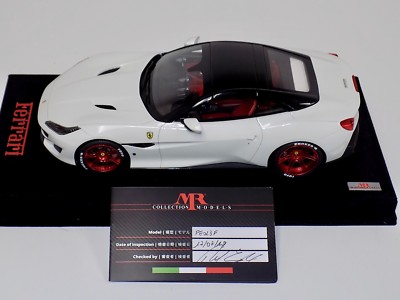 1/18 MR Collection Ferrari Portofino in Gloss white with