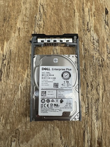 DELL LOT-4, 0G8FVT, DELL 1TB 7.2k 12G 2.5" SAS HDD TRAY ST1000NX0453,1VE200-157 - Afbeelding 3 van 3