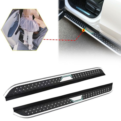2PCS Running Board fits for SsangYong Musso 2019-2024 Side Step Nerf Bars Pedal - Picture 1 of 5