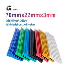 Aluminum Heatsink Heat Sink Cooling For LED Computer, Laptop, Nvme 70x22x3mm