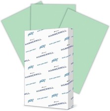 Hammermill 103366 Colors 20 lbs. 8.5" x 11" Print Paper - Green (500/RM) New