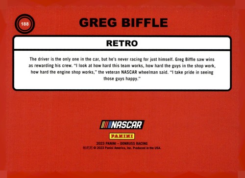 2023 Panini Donruss Racing silver parallel Pick from list - Picture 364 of 386