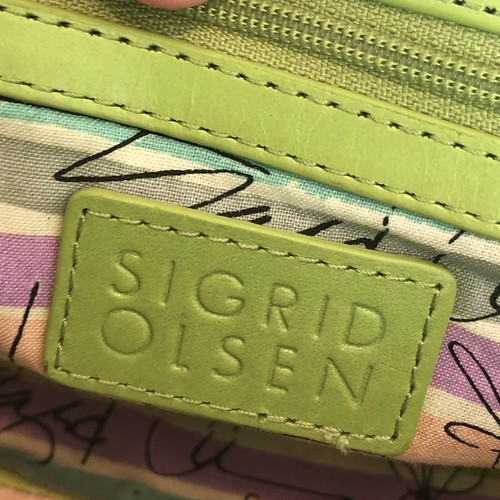 Borsa Sigrid Olsen vintage verde - Foto 10 di 12