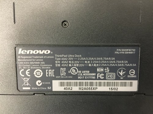Lenovo ThinkPad Ultra Dock 40A2  - Bild 5 von 12