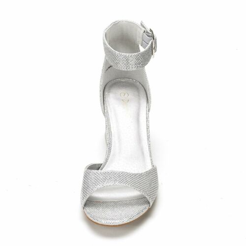DREAM PAIRS Women's Low Block Chunky Pumps Shoes Ladies Dress Heel Sandals - Picture 34 of 75