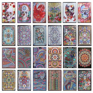 DIY Special Shaped Diamond Painting 60//50 Pages A5 Notebook Diary Book Gift