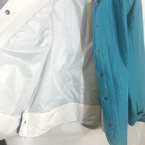 Norm Thompson Womans Jacket 2X Zip Pockets Lightly Quilted adjust Summer Attire - Picture 8 of 17