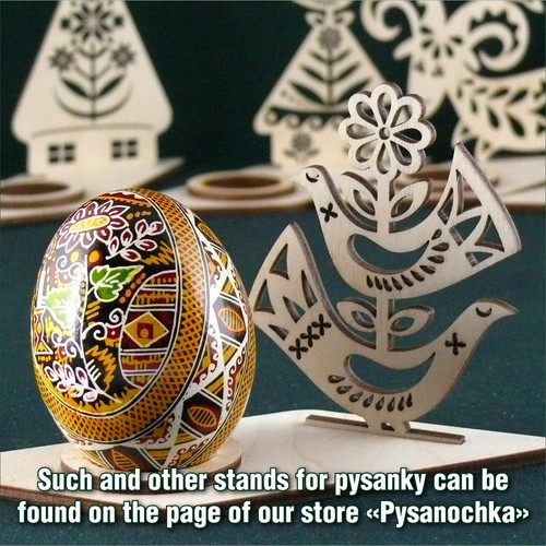 Soporte de acrílico pysanka para 13 huevos de Pascua de pollo. Pysanky - Imagen 10 de 12