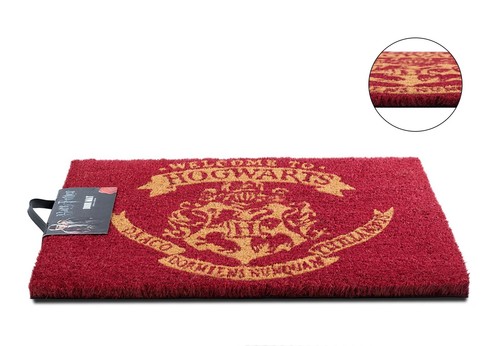 Harry Potter Welcome to Hogwarts Türmatte Markenfußmatte Kokosfasern 60x40 cm - Bild 2 von 2