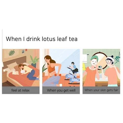 [GAGOPA] Korean Natural Lotus Root Herbal Tea 1g x 12 Teabags (3-Pack, 36ea) - Picture 13 of 13