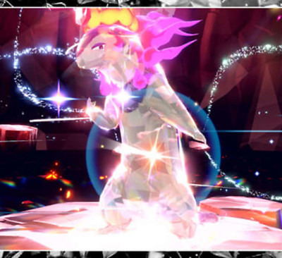 Tera Raid Event Hisuian Typhlosion 6IVs Pokémon scharlachrot/violett 7 Sterne RAID