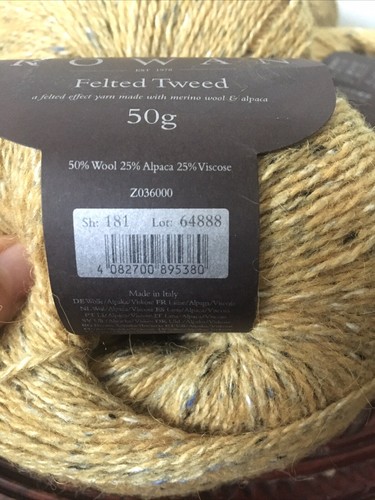 5 Skeins Rowan Felted Tweed Yarn In “Mineral” - Picture 5 of 5