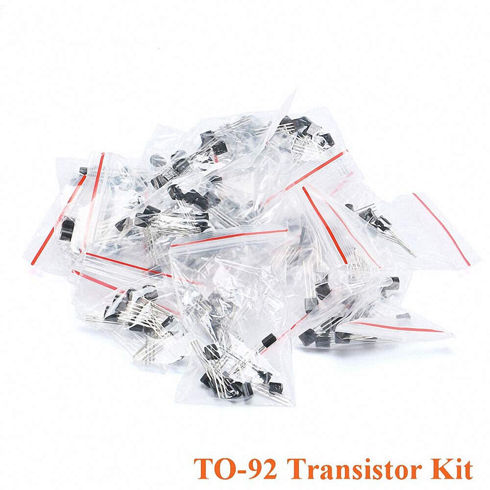 180Pcs 18 Value Transistor TO-92 Kit 2N3904 2N3906 C1815