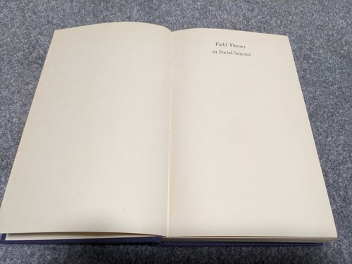 Field Theory In Social Science - Kurt Lewin 1952 Tavistock Publications - Bild 6 von 8